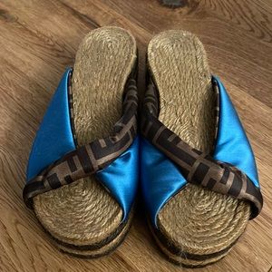 Fendi platform sandal - never been worn